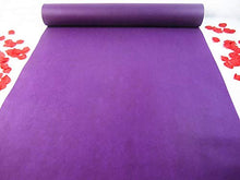 Load image into Gallery viewer, 5M 10M Wedding Party Carpet Rug Aisle Runner Red White Decoration non-woven fabric for Outdoor Beach Weddings Thickness:0.8 mm